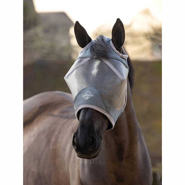 LeMieux Armour Shield Pro Full Fly Mask Grey