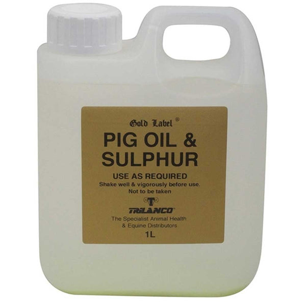 Gold Label Pig Oil & Sulphur 1Ltr