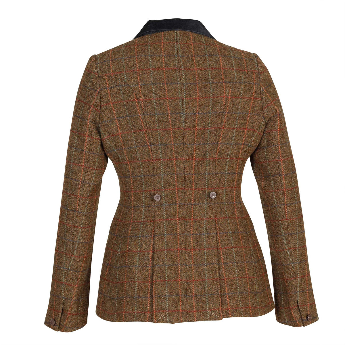 Aubrion Saratoga Ladies Showing Jacket Rust Check