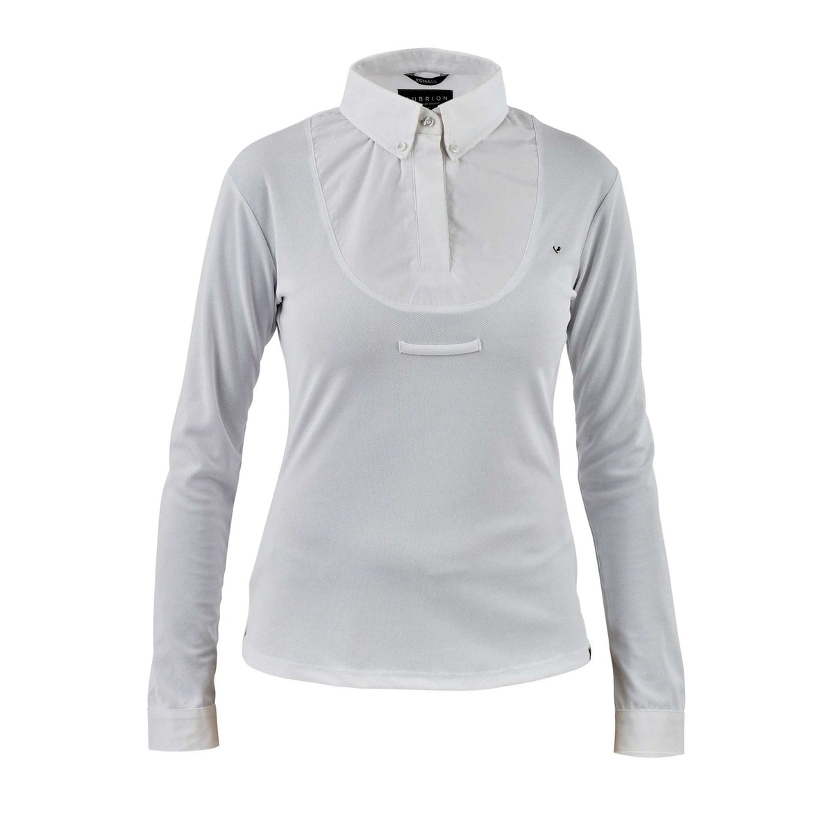 Aubrion Youth (Kids) Long Sleeve Tie Shirt White