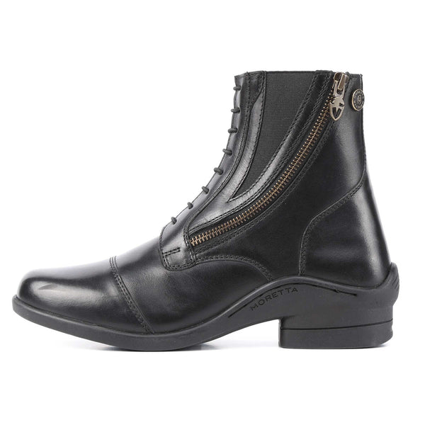 Shires Moretta Alessia Leather Paddock Boots Black