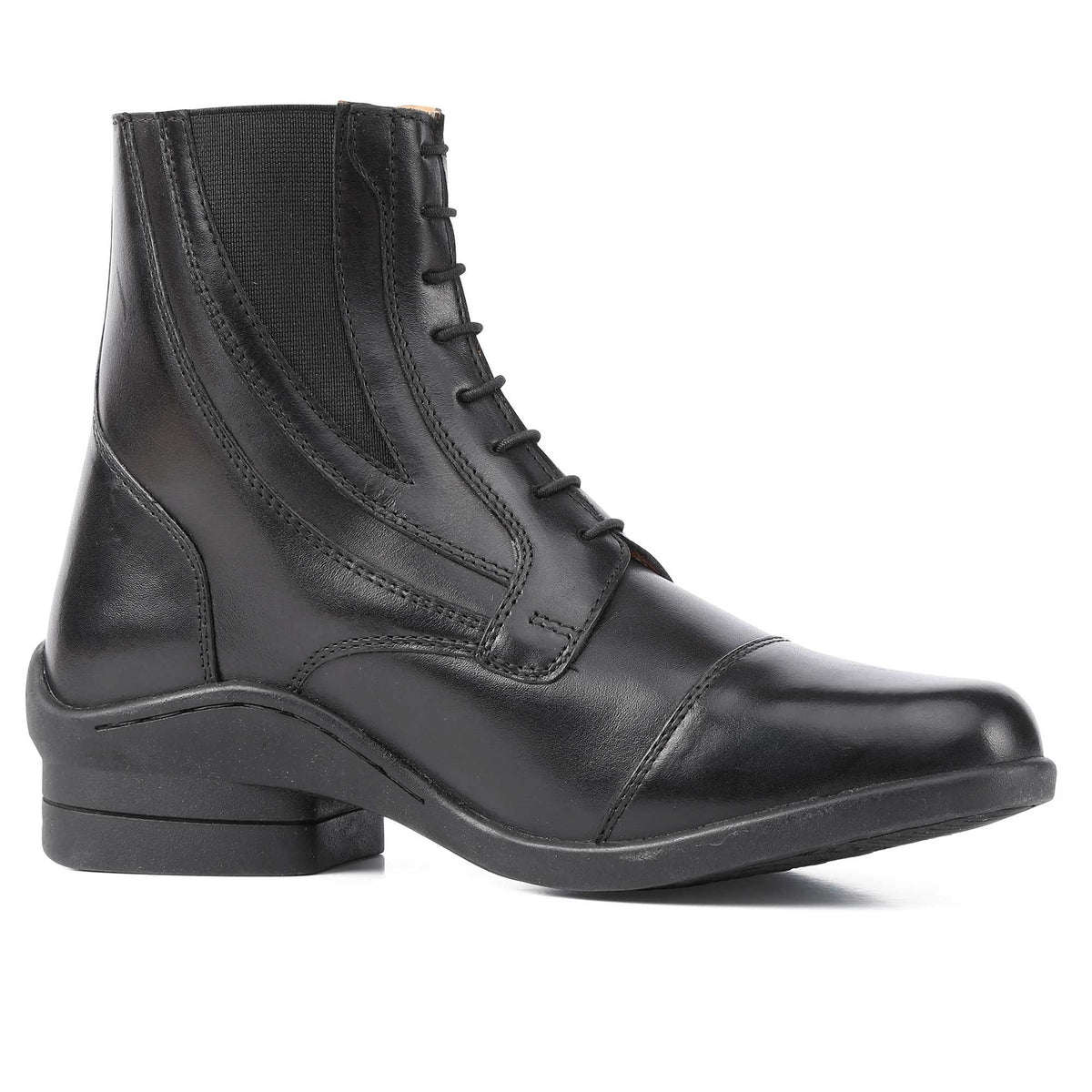 Shires Moretta Alessia Leather Paddock Boots Black