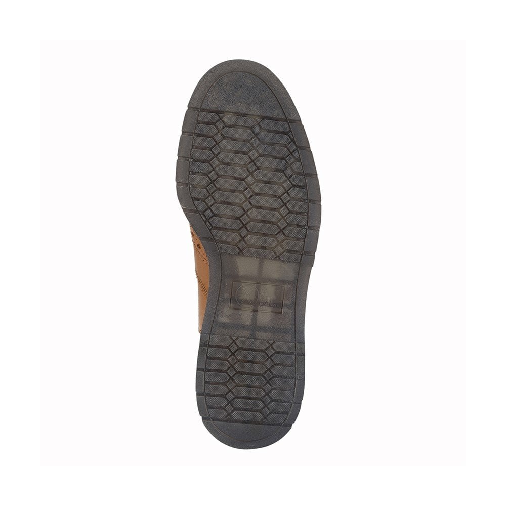 Grafters Brogue Capped Chelsea Boot Tan