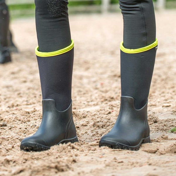 Brogini Belmount Muck Boots Black Lime