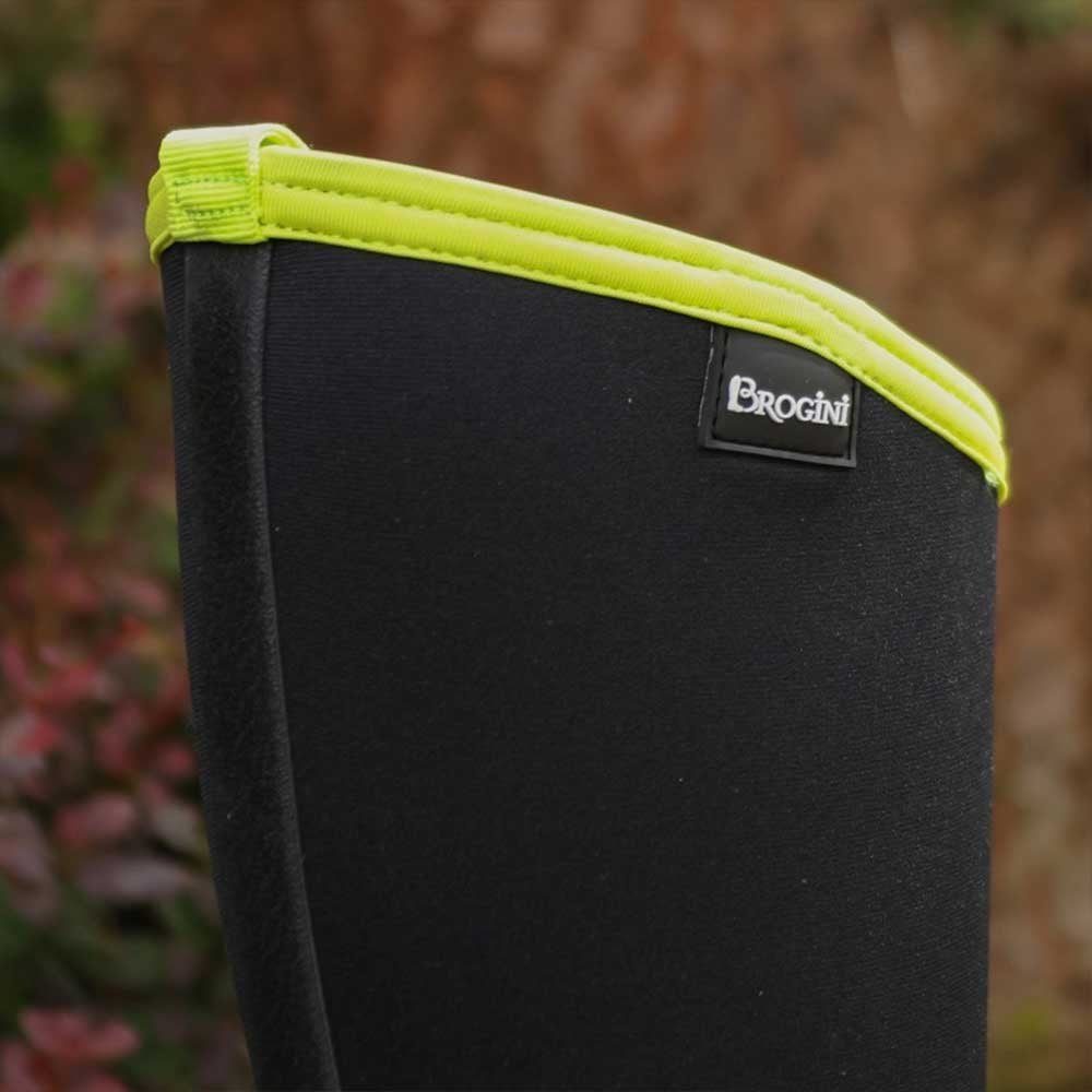 Brogini Belmount Muck Boots Black Lime