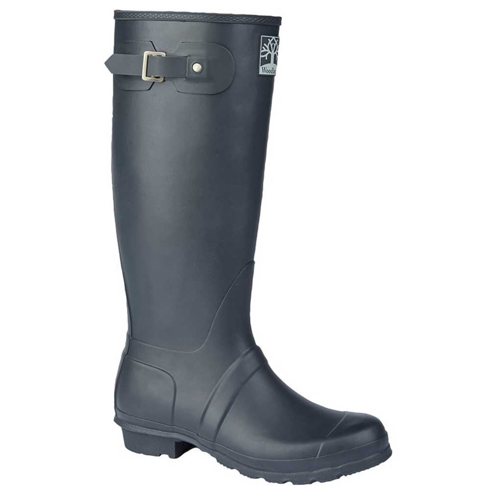 Woodland Regular Unisex Wellington Boots Navy