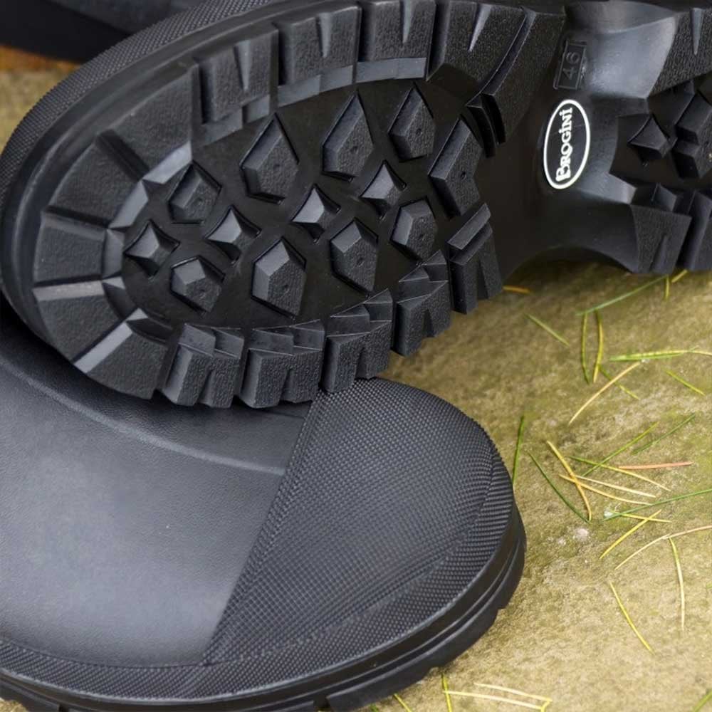 Brogini Hawkswick Mens Boots Black Green