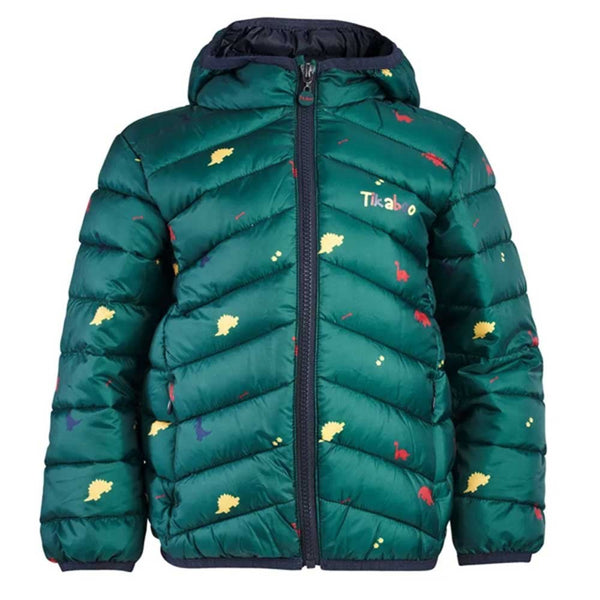 Tikaboo Kids Padded Coat Dinosaur
