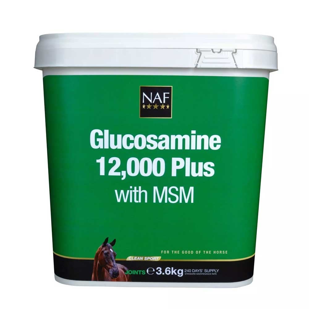 NAF Glucosamine 12,000 Plus With MSM - Horse Joint Supplement