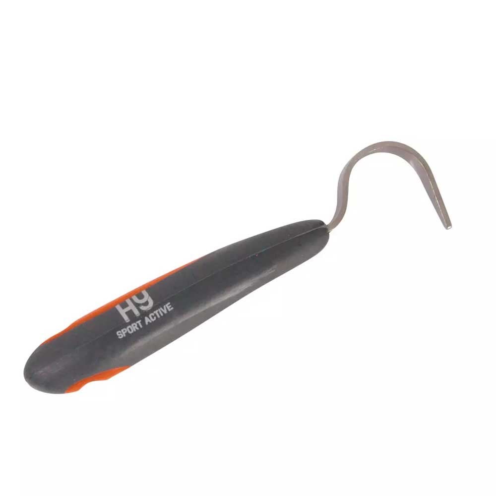 Hy Sport Active Hoof Pick Terracotta Orange