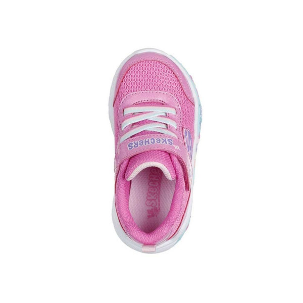 Skechers Play Scene Fun Squad Kids Trainers Pink