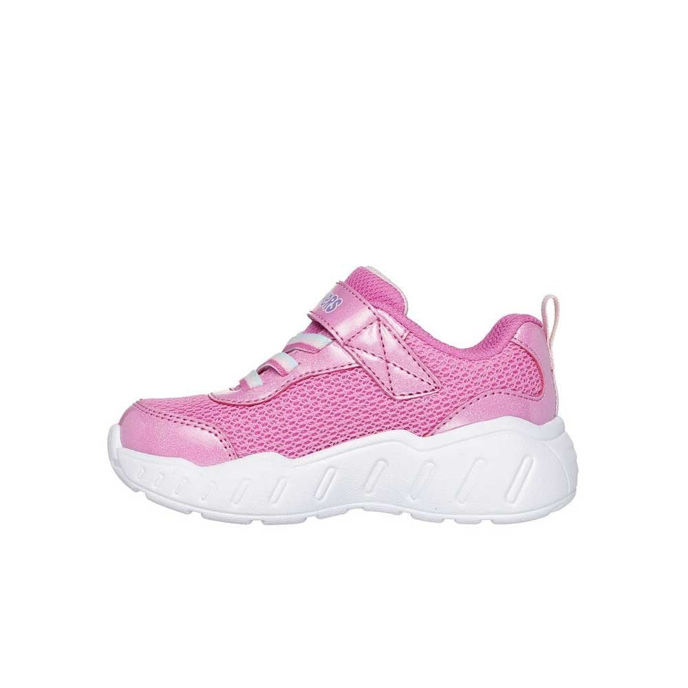 Skechers Play Scene Fun Squad Kids Trainers Pink