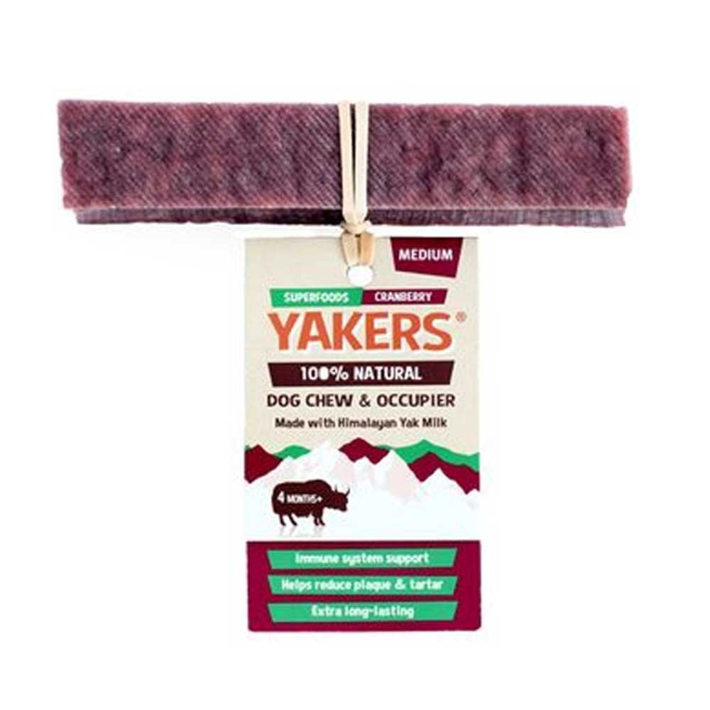 Yakers Cranberry Dog Chew