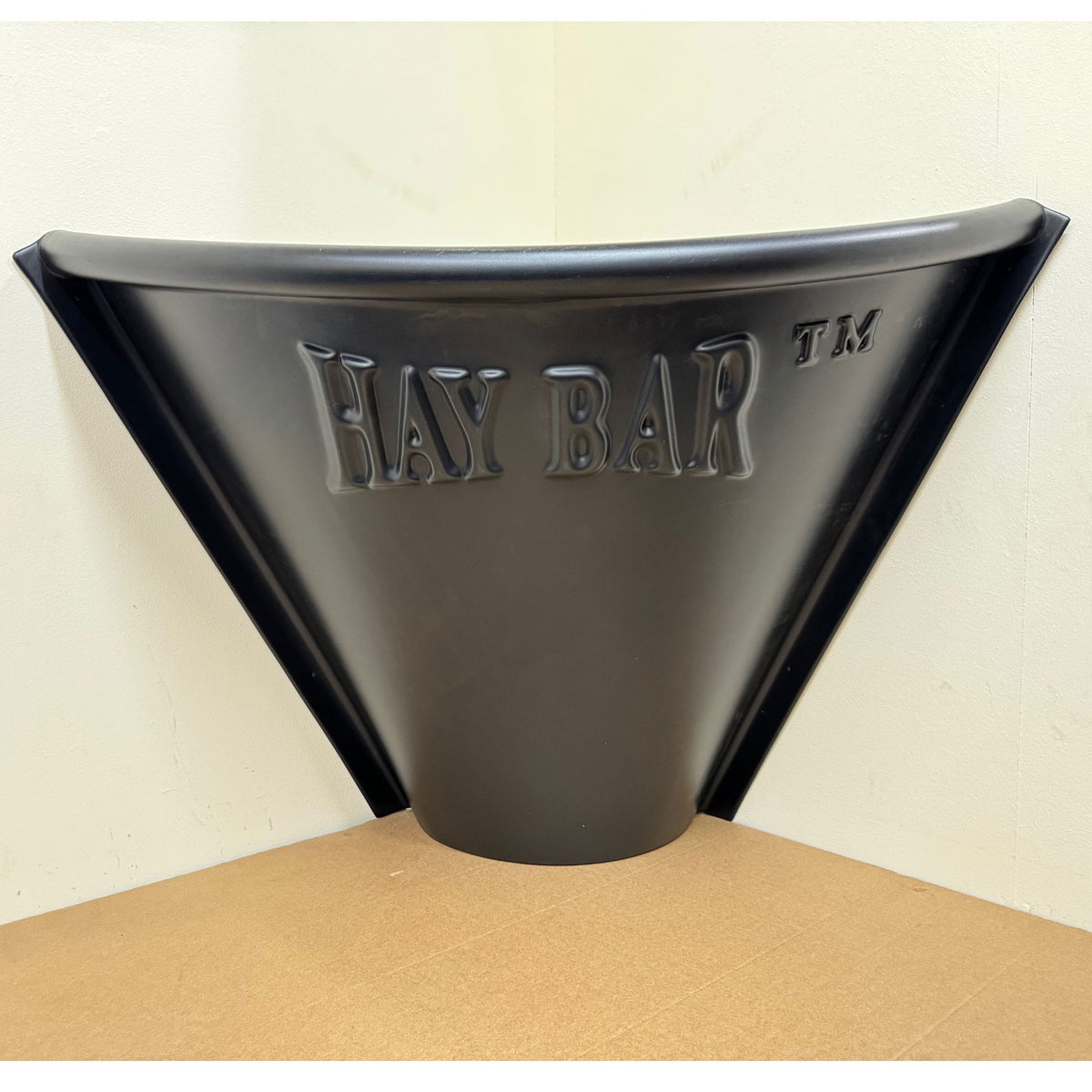 HAYBAR Horse Hay Bar - Horse Feeder Black
