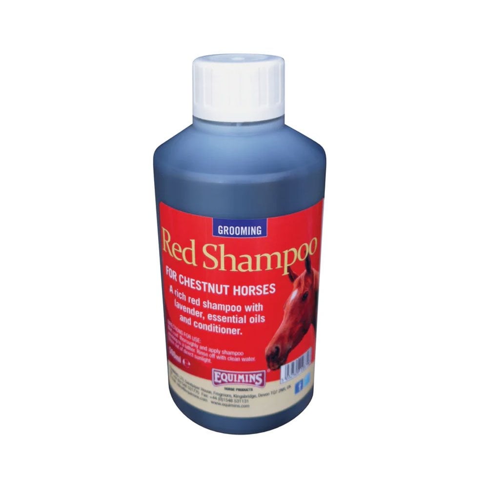 Equimins Red Shampoo 500ml For Chestnuts - Horse Shampoo
