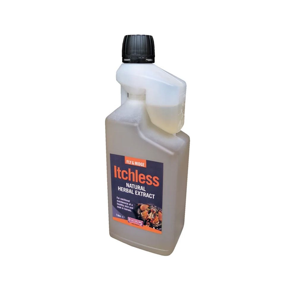 Equimins Itchless Liquid Herbal Tincture 1Ltr  - Horse Midge Relief