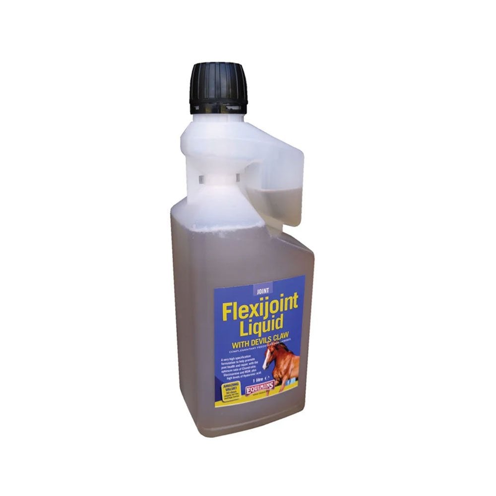 Equimins Flexijoint Liquid With Devils Claw 1Ltr - Horse Joint Supplement