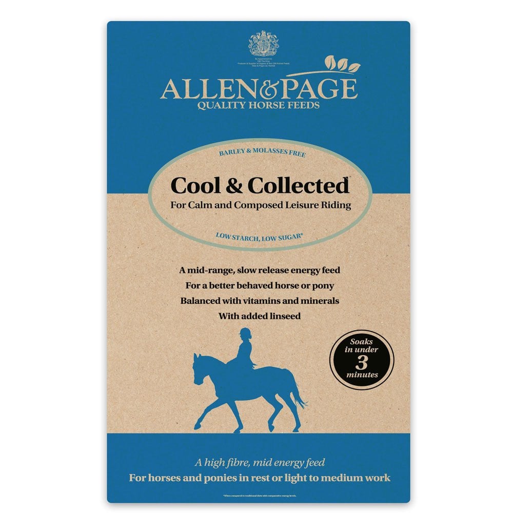 Allen & Page Cool & Collected 20Kg - Horse Feed