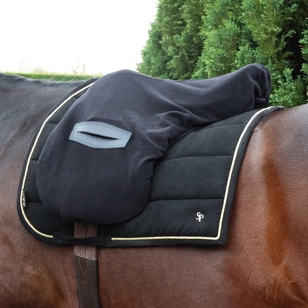 Supreme Products Royal Occasion Ride on Saddle Cover Black