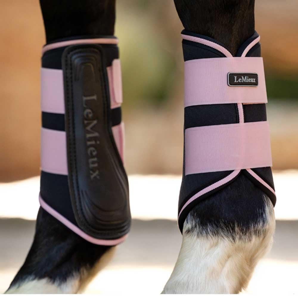 LeMieux Grafter Brushing Boots Blossom