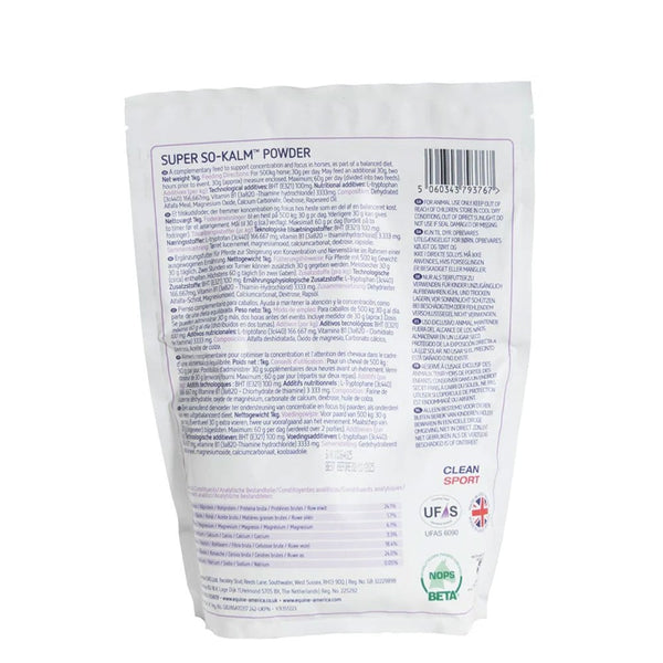 Equine America Super So-Kalm Powder 1Kg