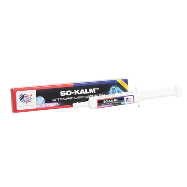 Equine America So-Kalm Paste 30ml - Horse Calming Paste