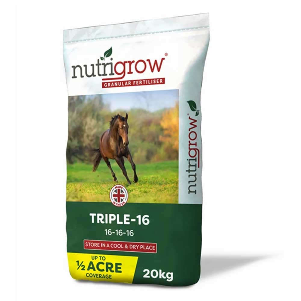 Nutrigrow Fertiliser 16-16-16 20kg (1/2 Acre)