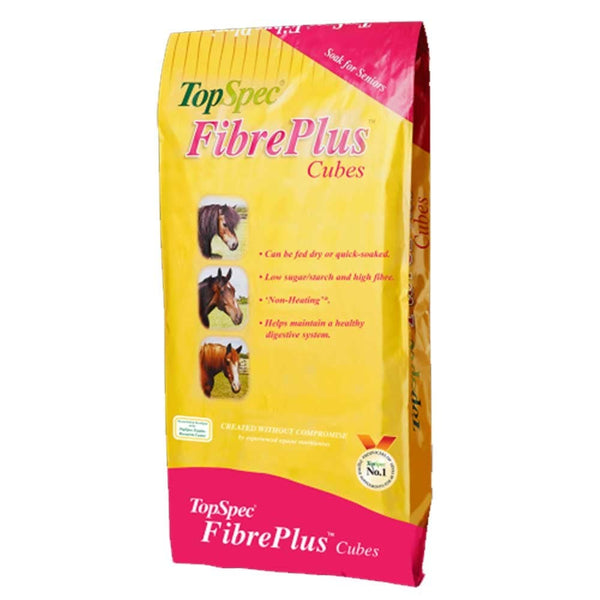 TopSpec FibrePlus Cubes - Complementary Horse Feed 20Kg