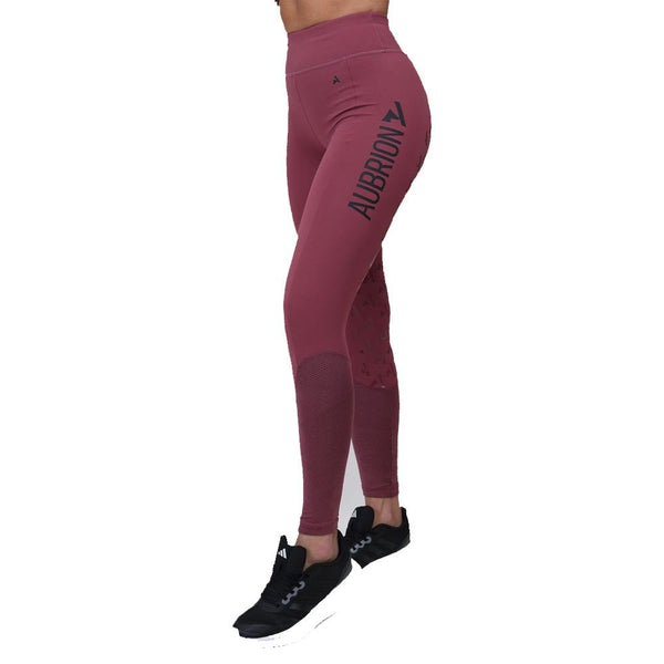 Aubrion React Rhythm Riding Tights Mauve