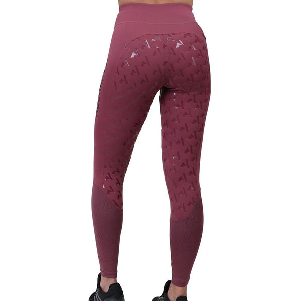 Aubrion React Rhythm Riding Tights Mauve