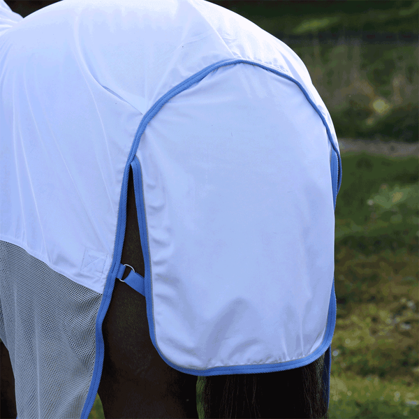 Shires Tempest Original Fly Mesh Combo Rug Sky