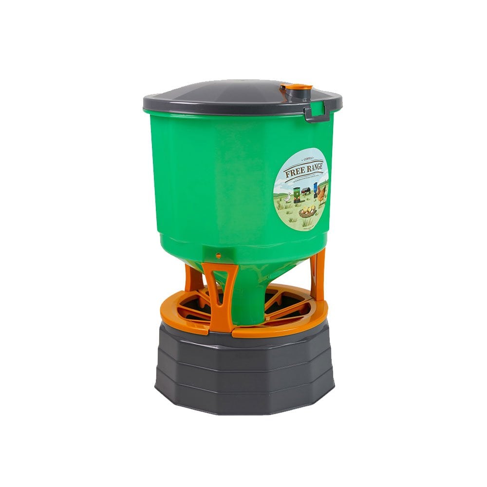 Free Range Poultry Silo Feeder 35Ltr
