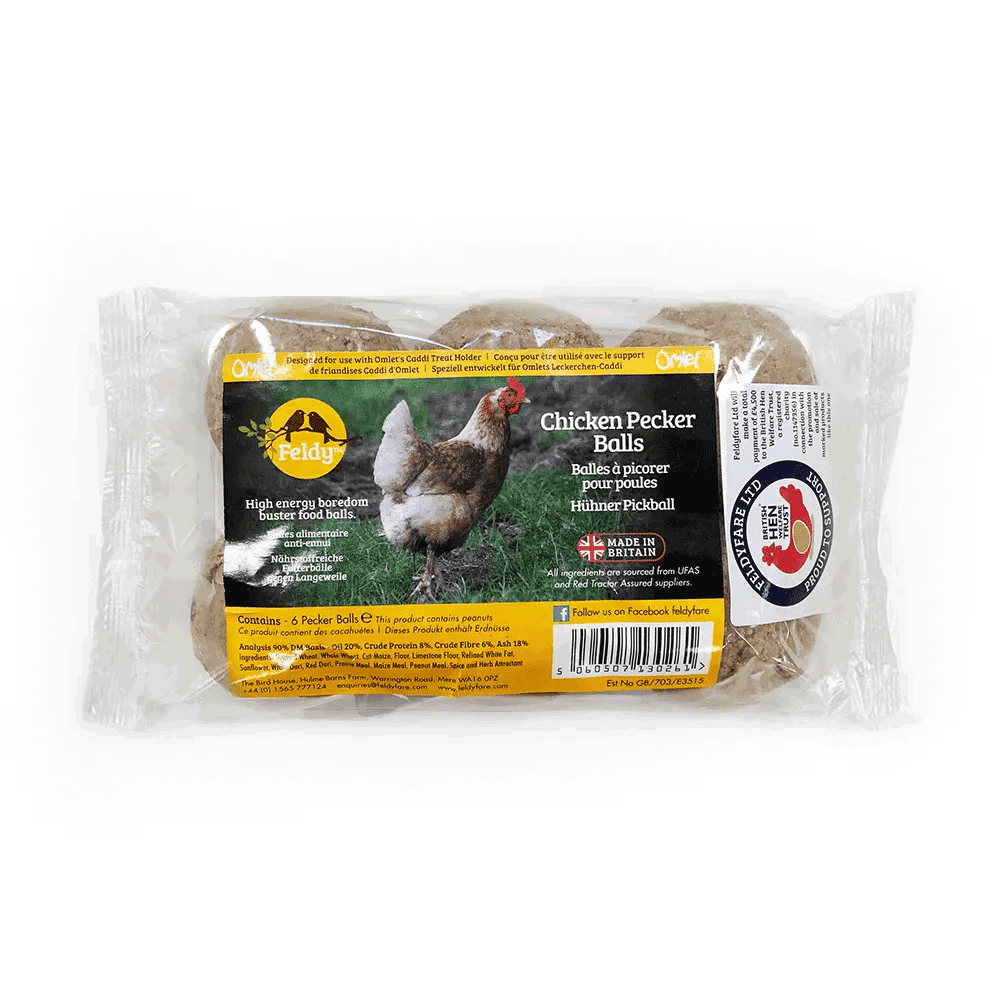 Feldy Original Chicken Pecker Treat Balls