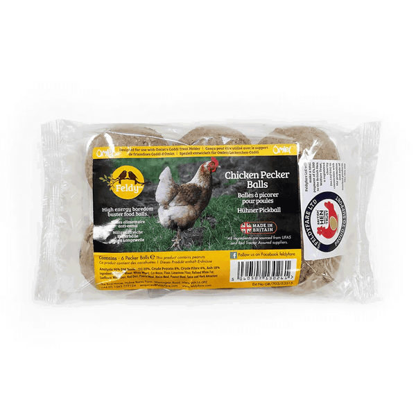 Feldy Original Chicken Pecker Treat Balls