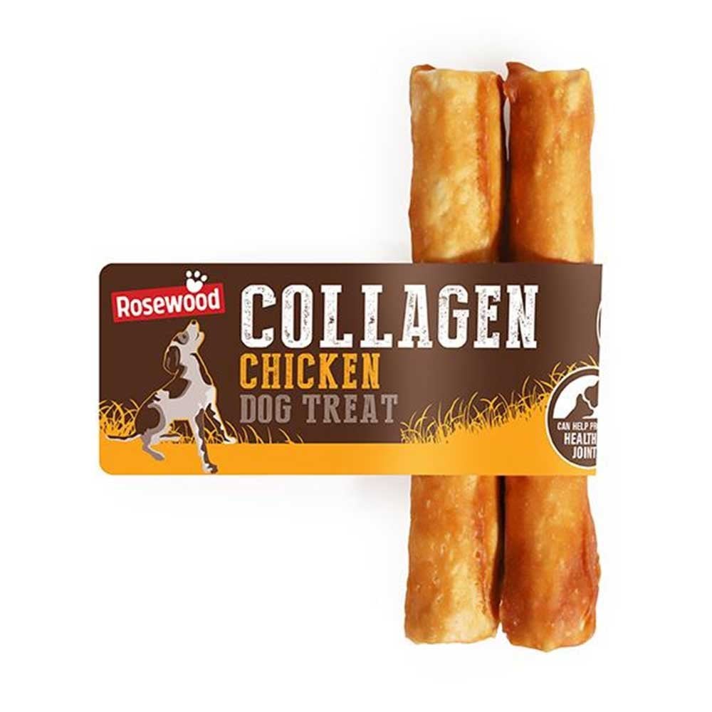 Rosewood Collagen Rolls Chicken Medium 2pc 50g