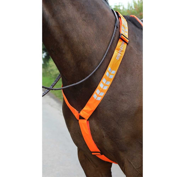 Shires Equi Flector Breastplate Orange