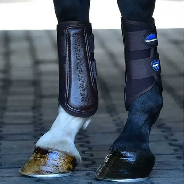 Weatherbeeta Tough Tec Prime Brushing Boots Brown