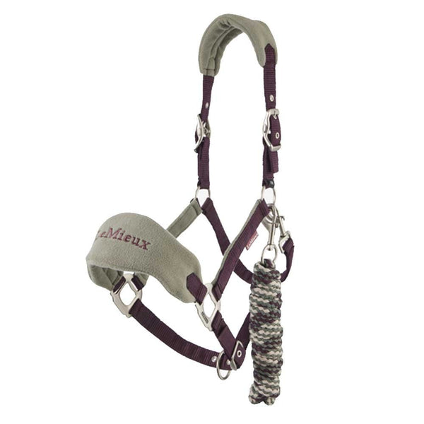 LeMieux Vogue Headcollar and Leadrope Damson