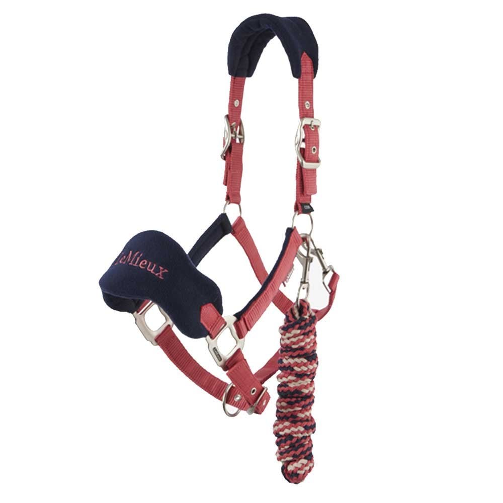 LeMieux Vogue Headcollar and Leadrope Cranberry