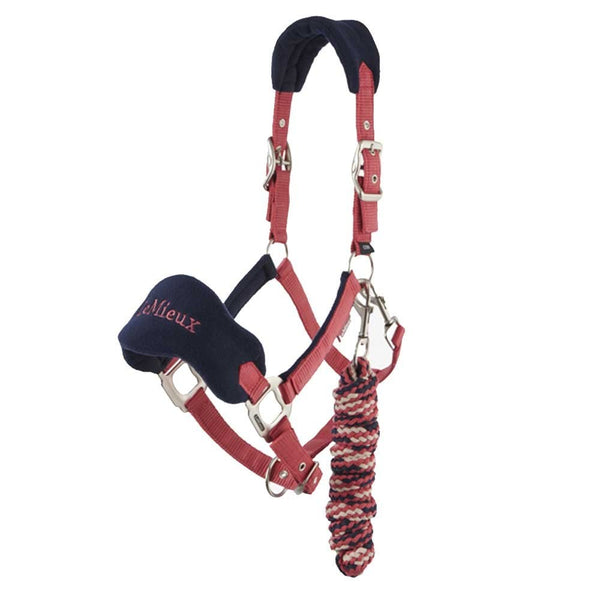 LeMieux Vogue Headcollar and Leadrope Cranberry