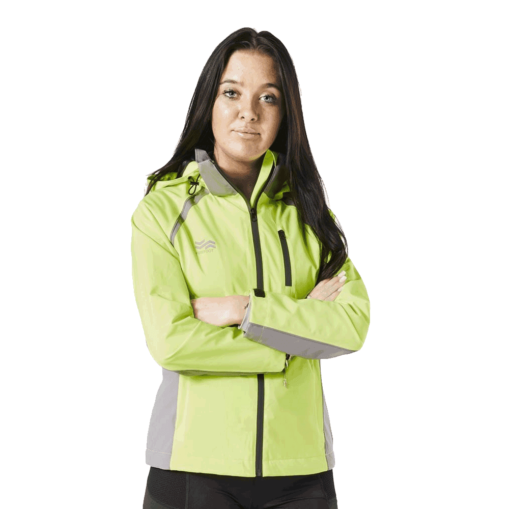 Firefoot Waterproof Childs Fleece Lined Jacket Yellow
