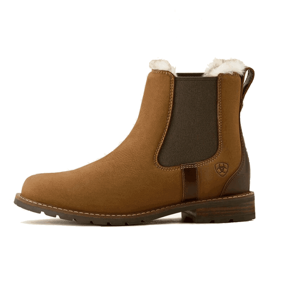 Ariat Wexford Sherpa H20 Waterproof Chelsea Boot Amber Brown