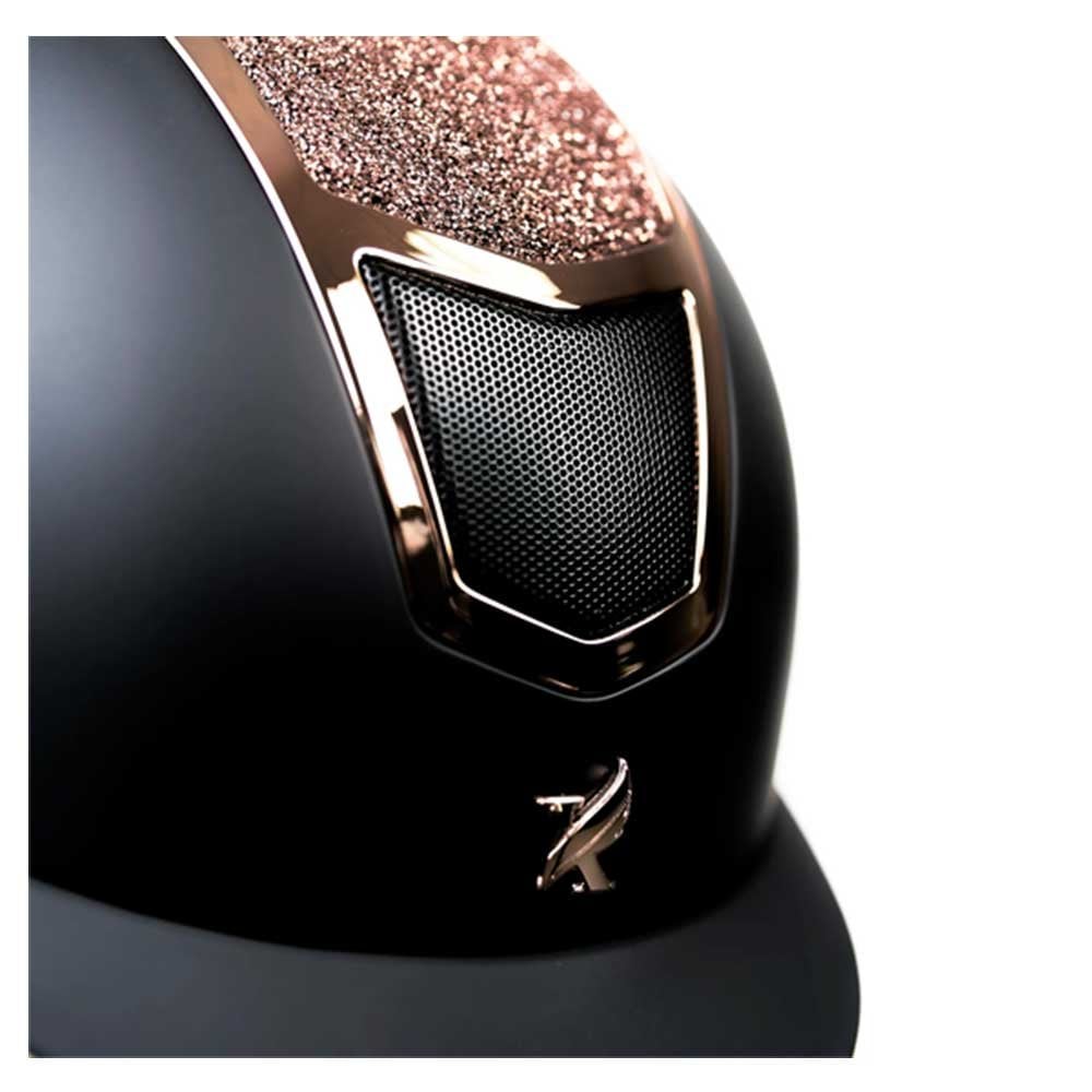 Karben Valentina Riding Hat Black / Rose Gold