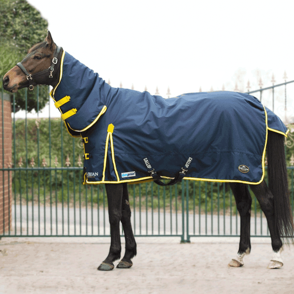 Gallop Duraproof Combo 200g Turnout Rug Navy/Yellow