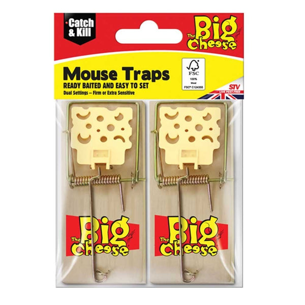 The Big Cheese Mouse Trap Wooden x Twin Pack