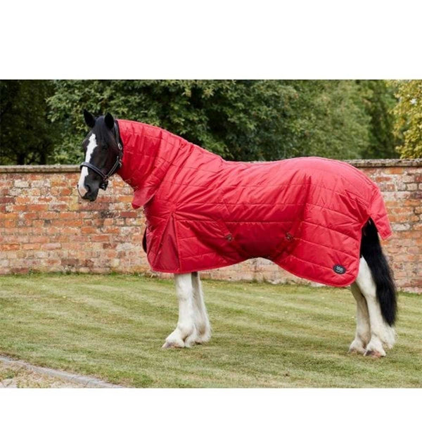 Firefoot Fixed Neck Stable Rug 200g Red
