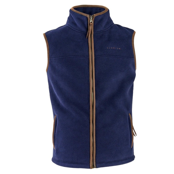 Aubrion Mens Fleece Gilet Navy