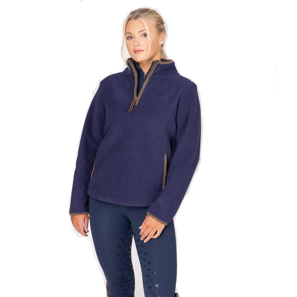 Aubrion Half Zip Fleece Navy