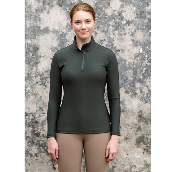 Soho Equestrian Training Top Khaki