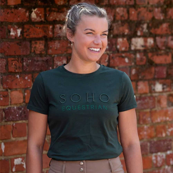 Soho Equestrian T-shirt Forest Green